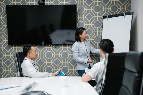 People at a Business Meeting